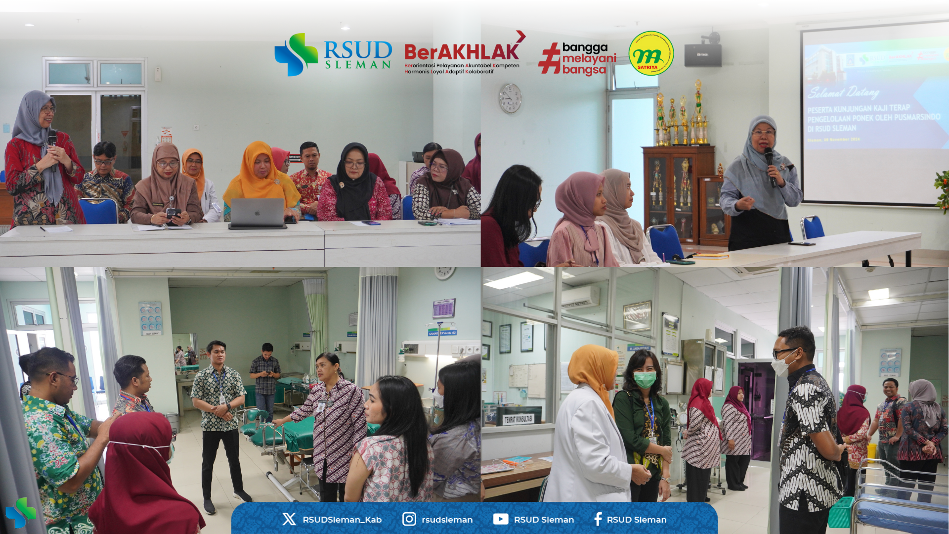 Pelayanan PONEK RSUD Sleman menjadi Kaji Terap PUSMARSINDO